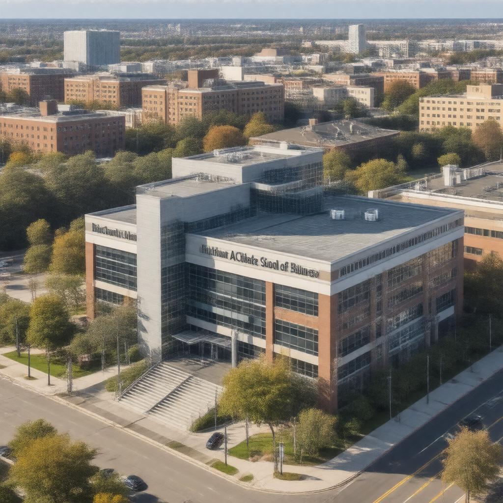AI-created image of Richard A. Chaifetz School of Business