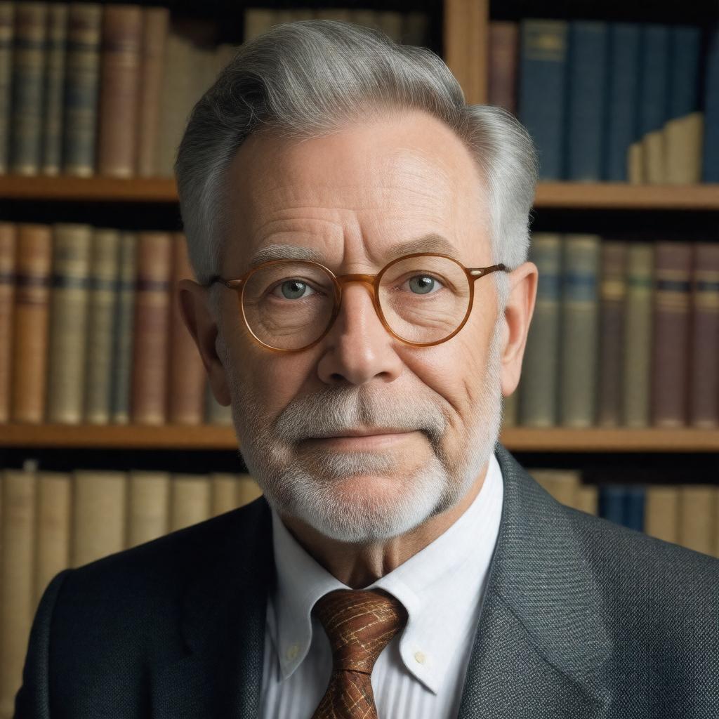 AI-created image of Richard A. Muller