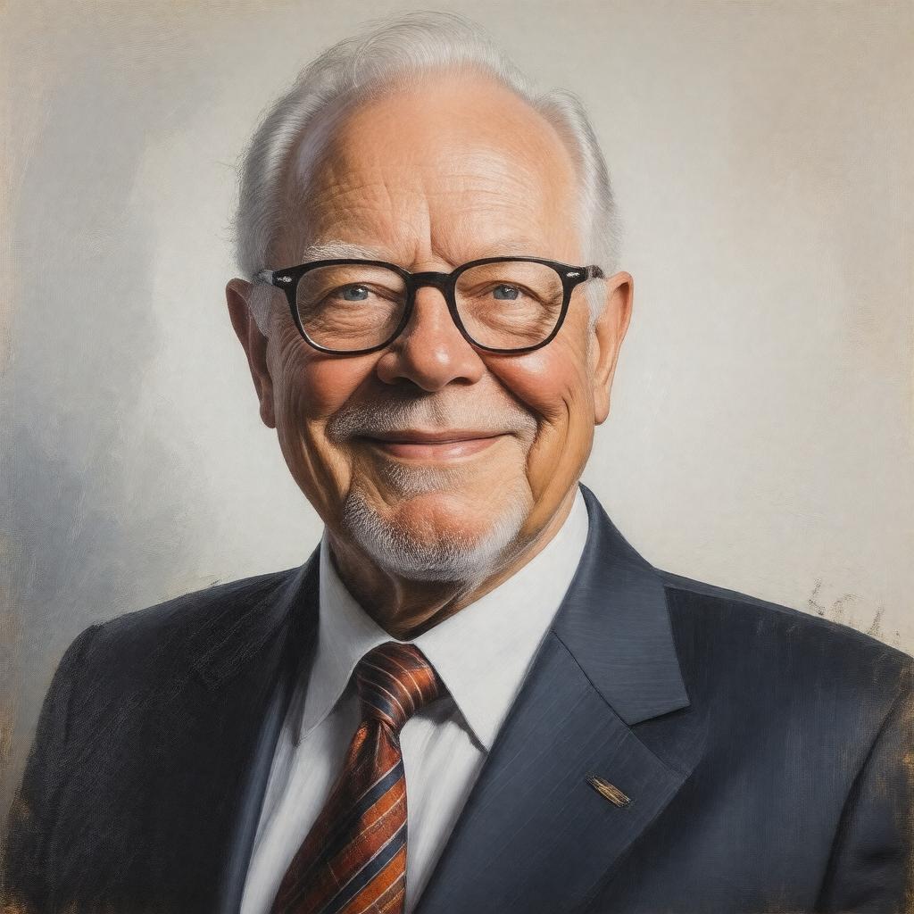 AI-created image of Richard Attenborough