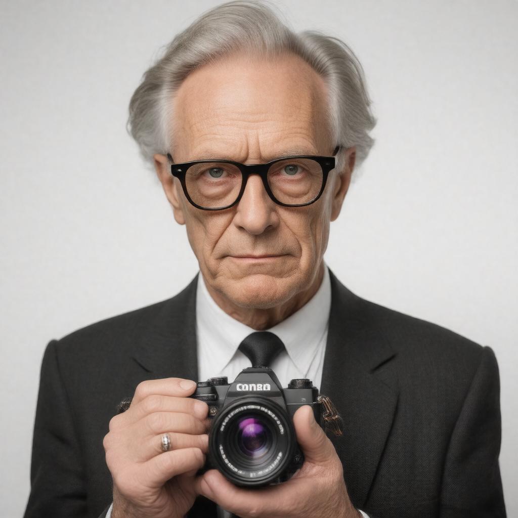 AI-created image of Richard Avedon