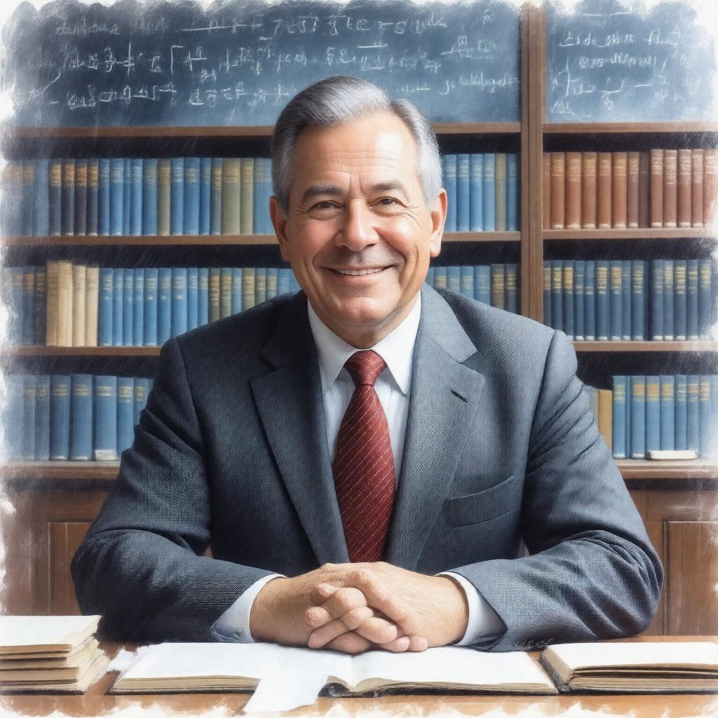 AI-created image of Richard Bellman