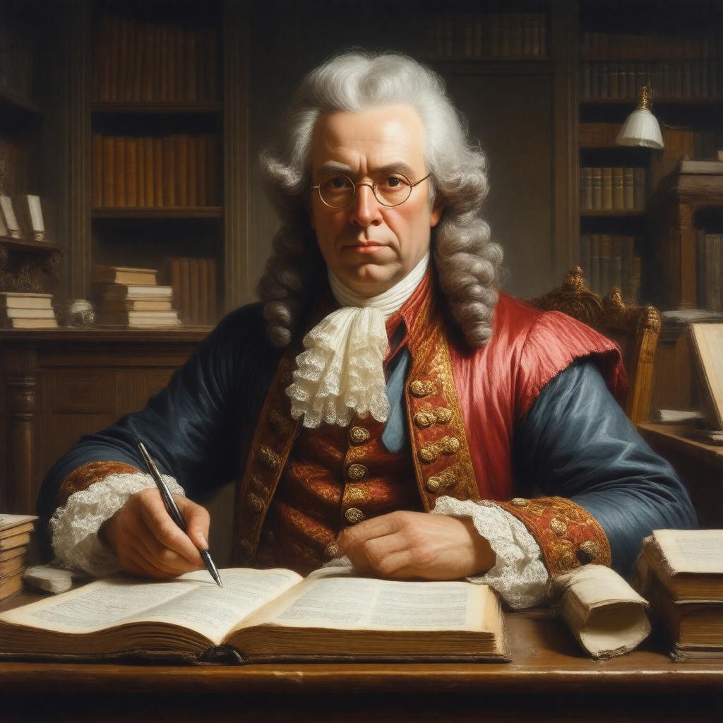 AI-created image of Richard Bentley