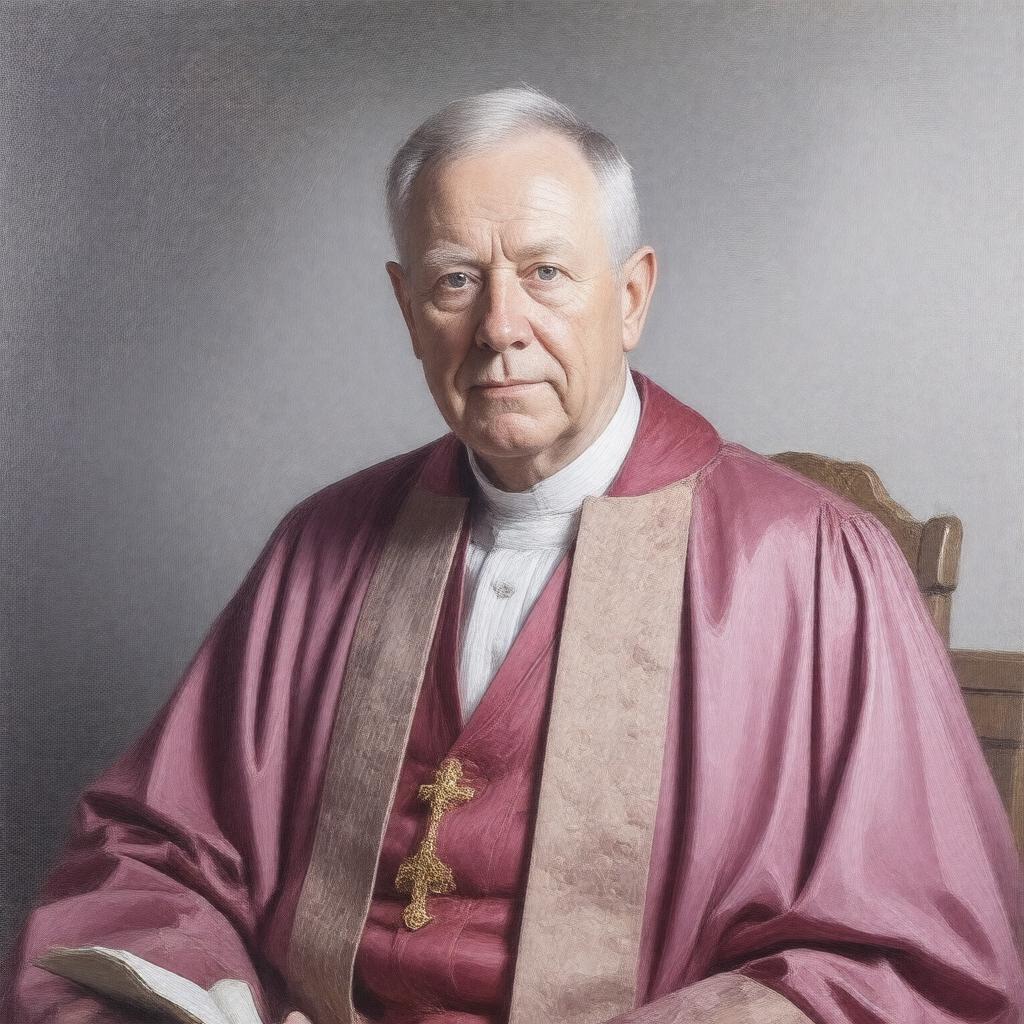 AI-created image of Richard Bewes