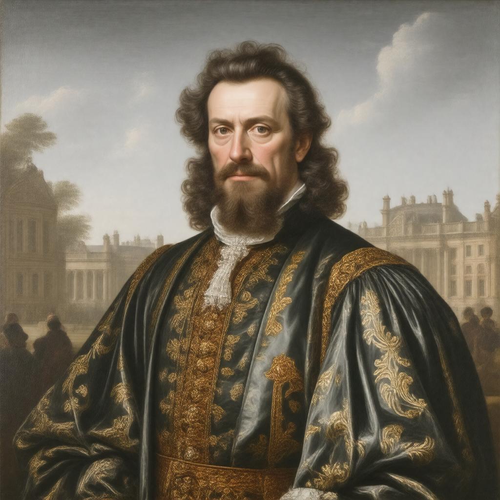 AI-created image of Richard Boyle, 1st Earl of Burlington