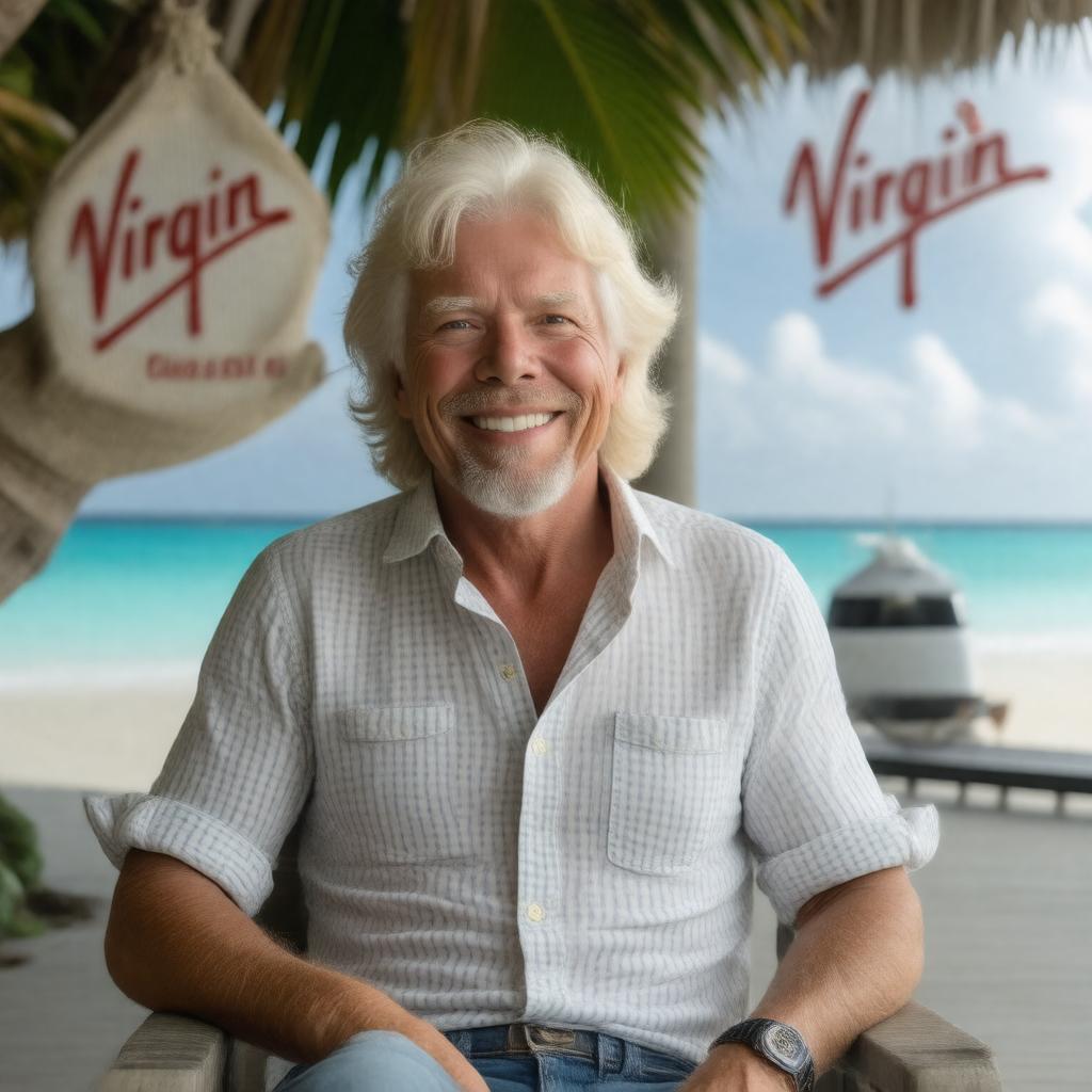 AI-created image of Richard Branson