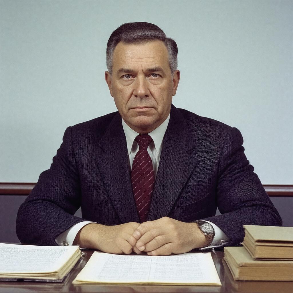 AI-created image of Richard Brauer