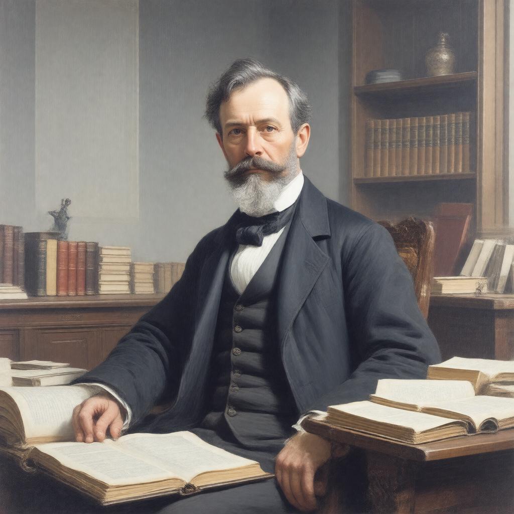 AI-created image of Richard Bright