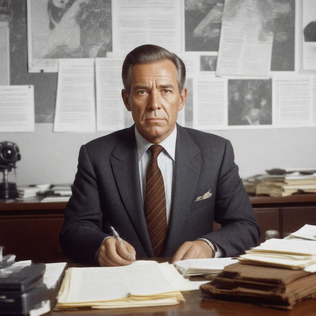 AI-created image of Richard Brooks