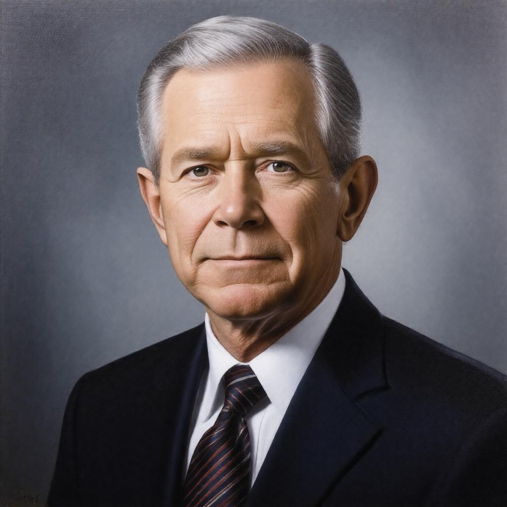 AI-created image of Richard Bush