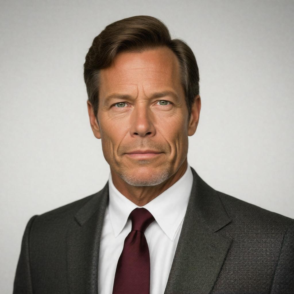 AI-created image of Richard Chamberlain