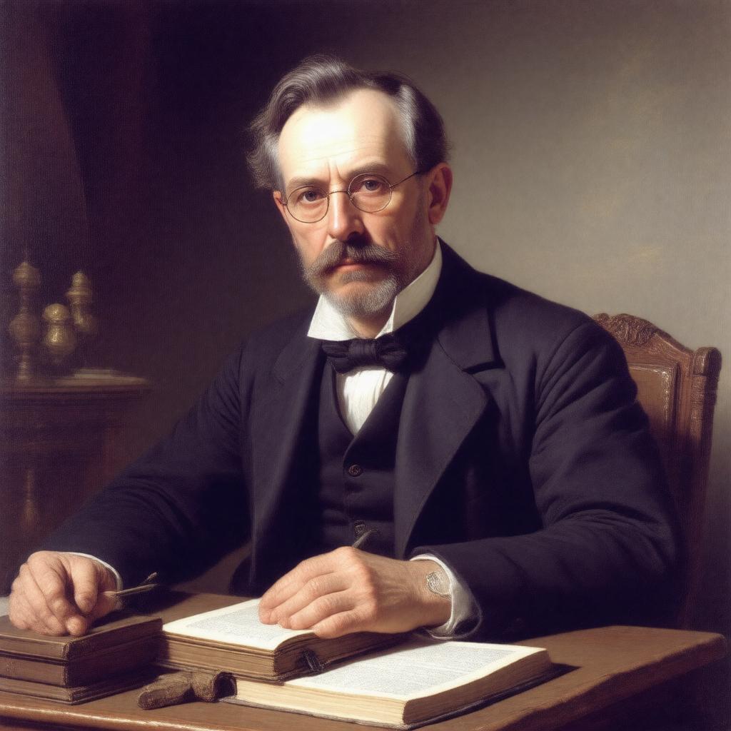 AI-created image of Richard Dedekind