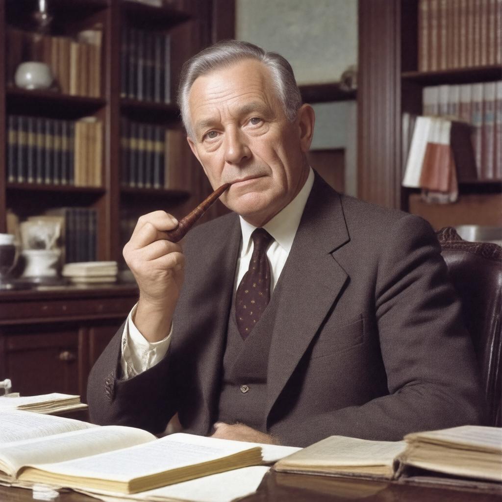 AI-created image of Richard Doll