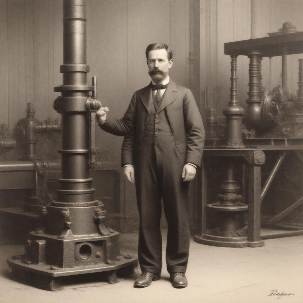 AI-created image of Richard Dudgeon