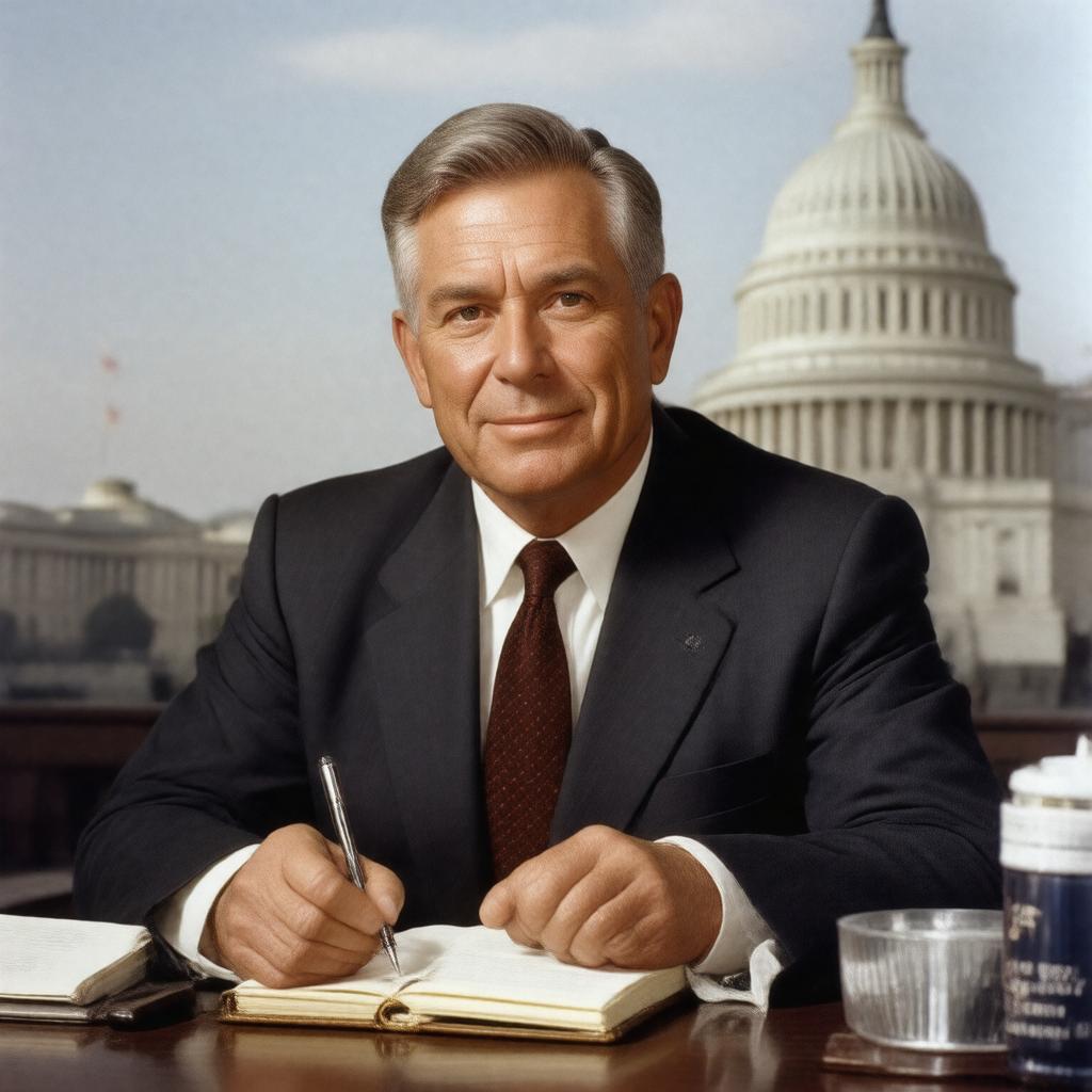 AI-created image of Richard E. Cohen