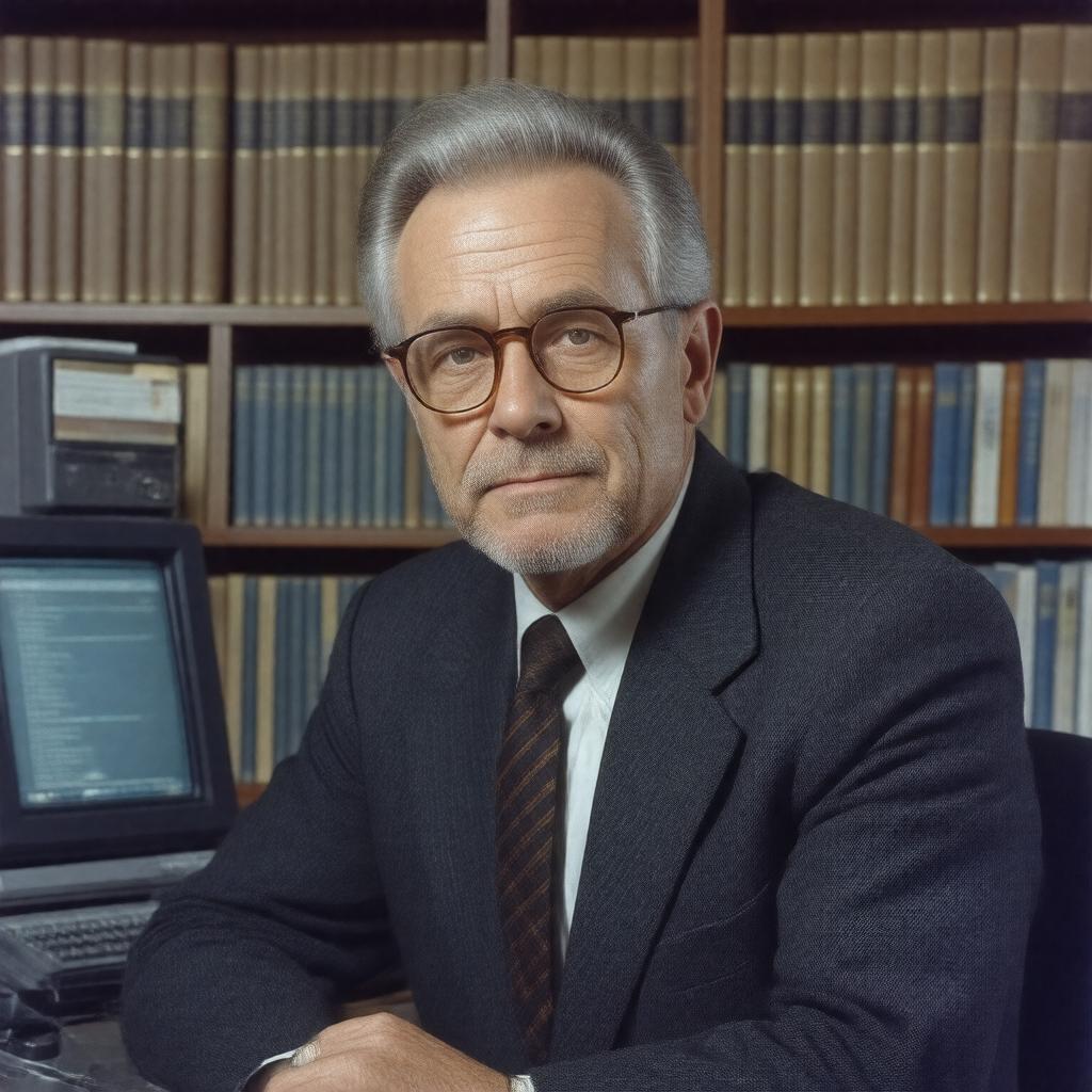 AI-created image of Richard Fikes