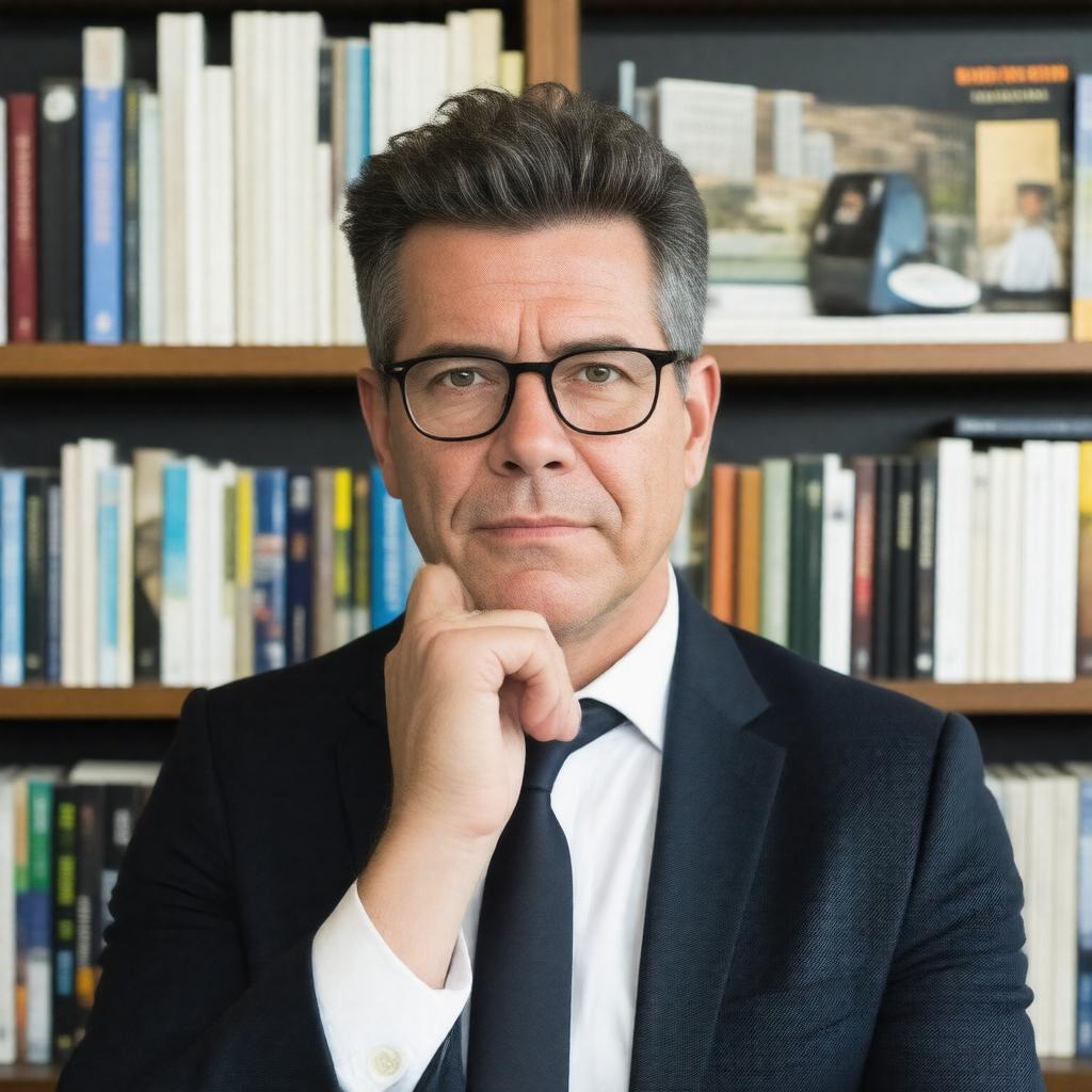 Click to view larger image AI-created image of Richard Florida