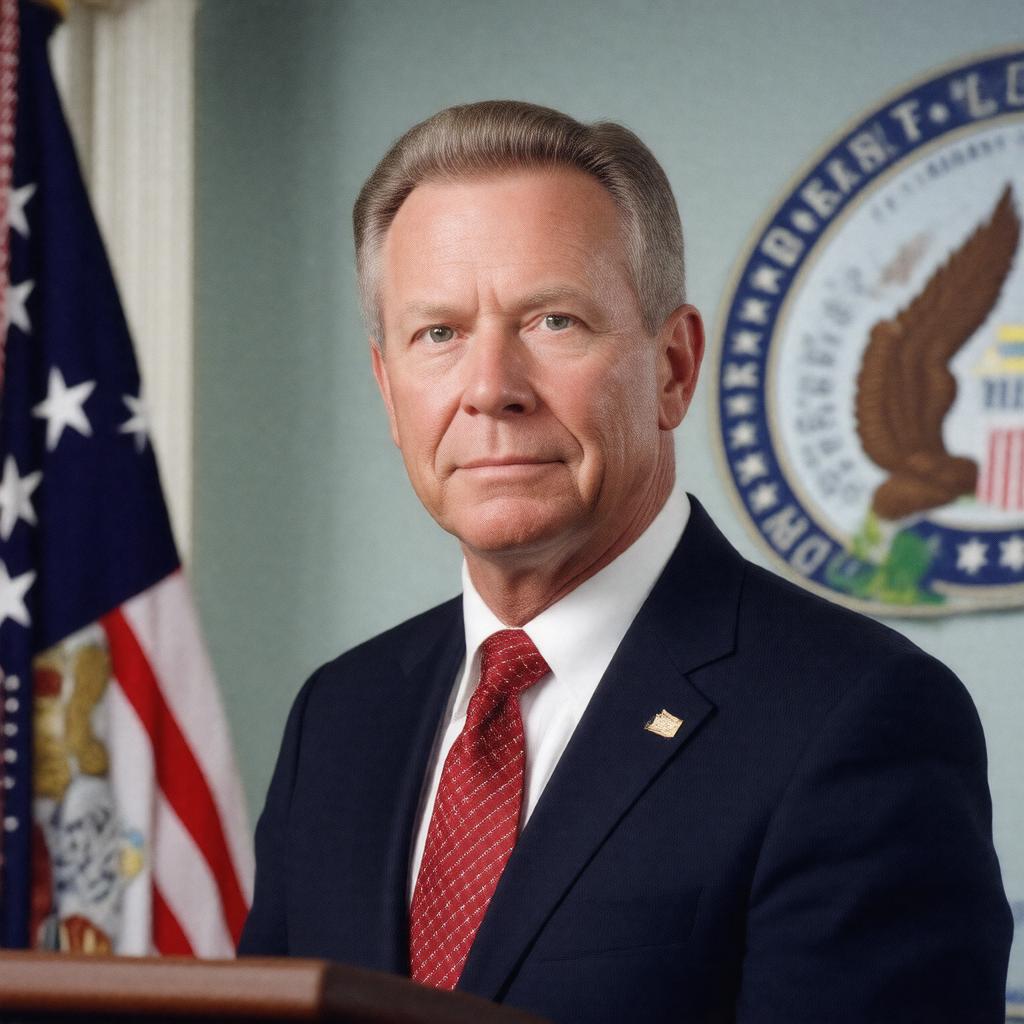 AI-created image of Richard H. Blanchard