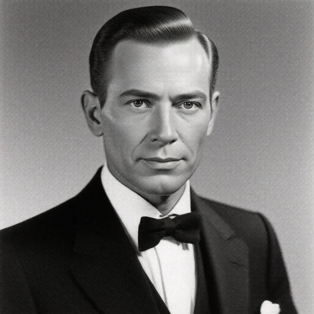 AI-created image of Richard Halliday