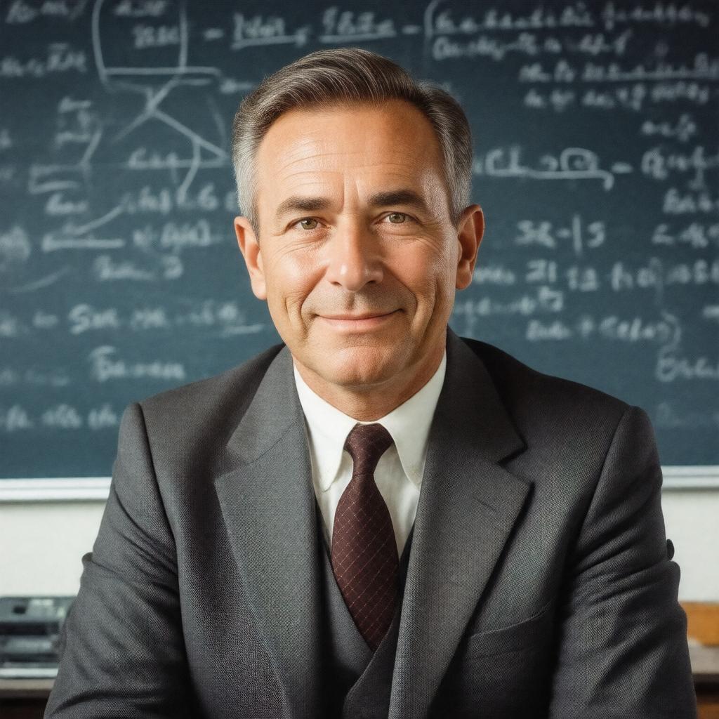 AI-created image of Richard Hamming