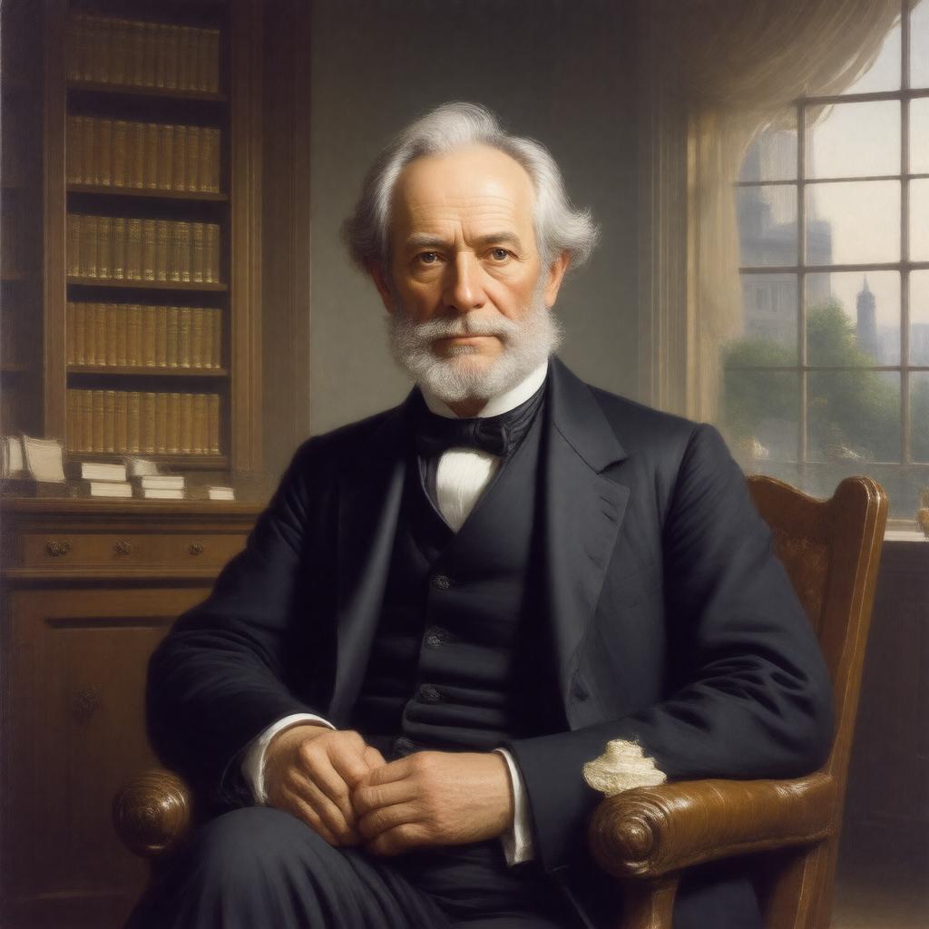 AI-created image of Richard Henry Dana III