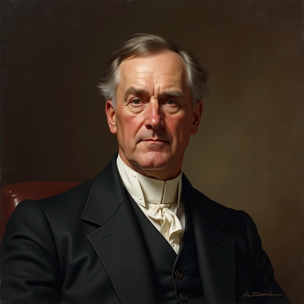 Click to view larger image AI-created image of Richard Henry Kent