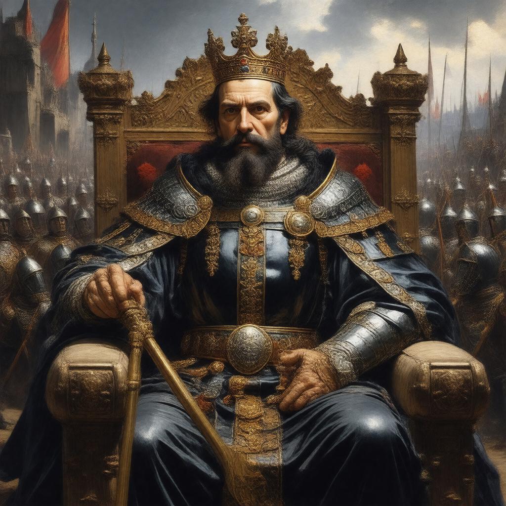 AI-created image of Richard III of England