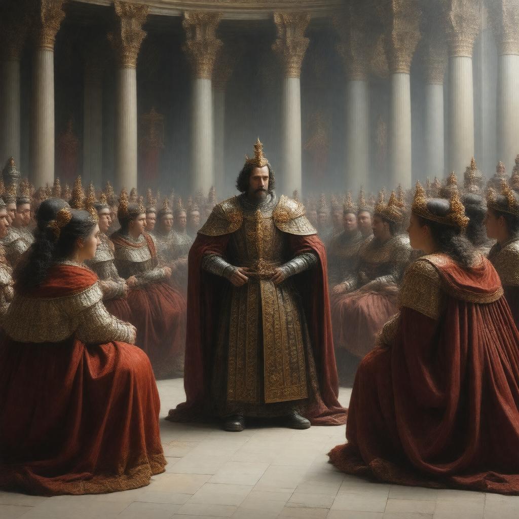 AI-created image of Richard II (stage)