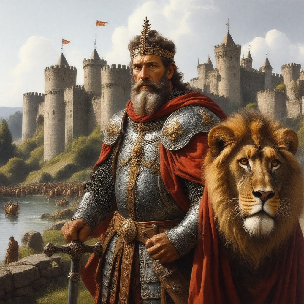 AI-created image of Richard I of England