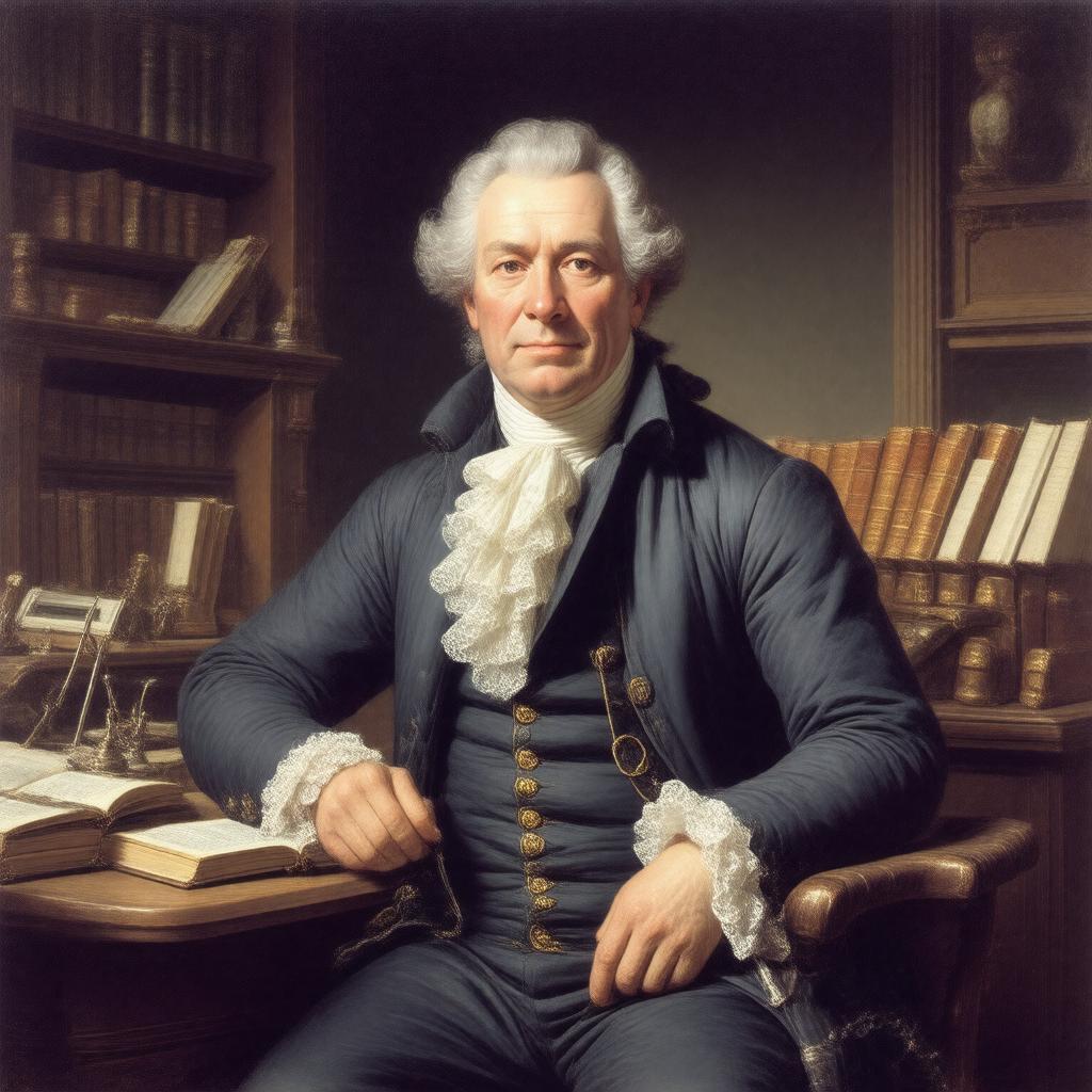 AI-created image of Richard Jebb