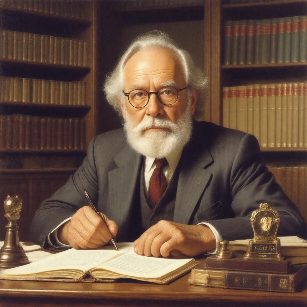 AI-created image of Richard Matheson