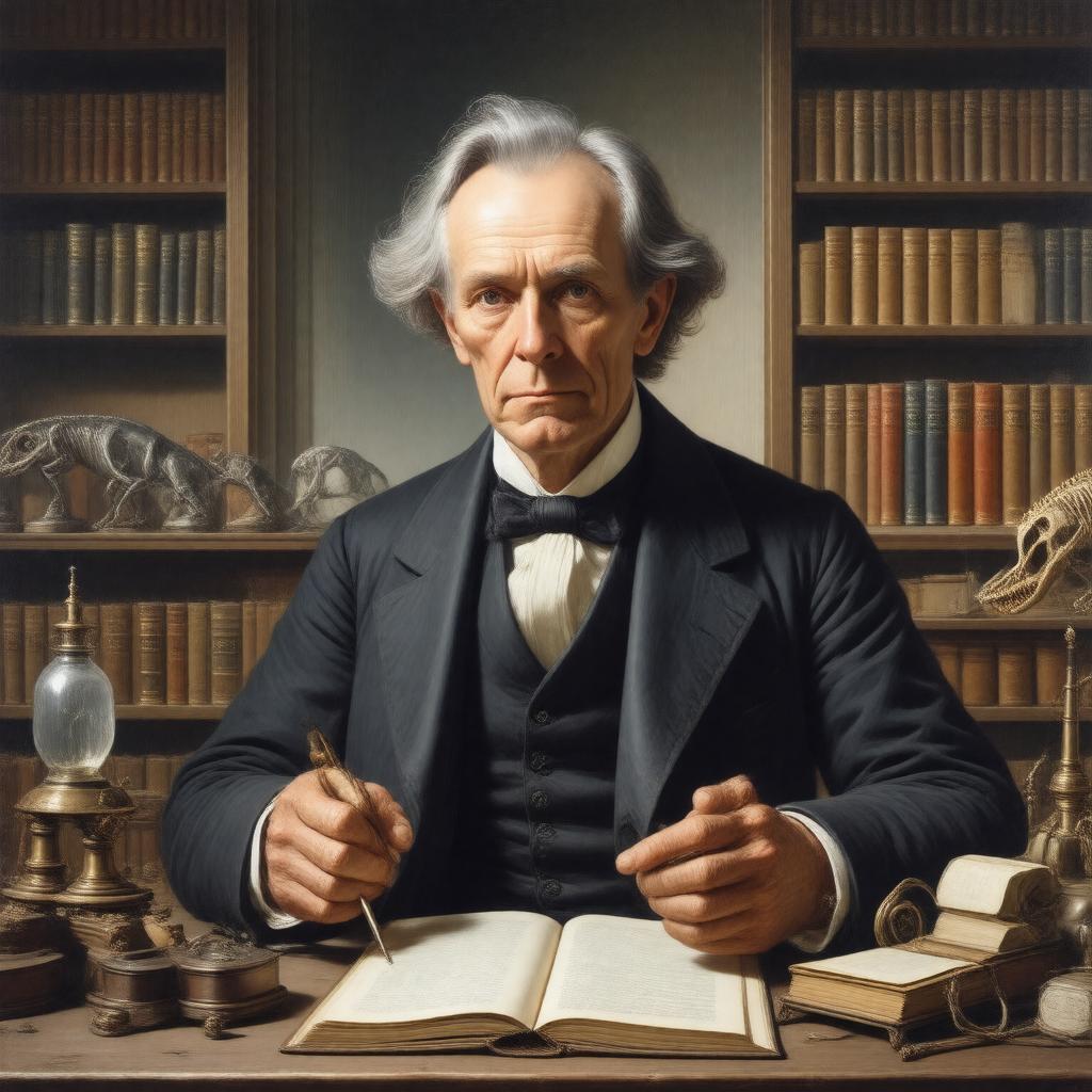 AI-created image of Richard Owen