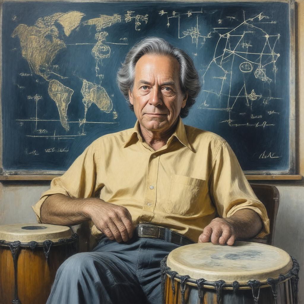 AI-created image of Richard P. Feynman