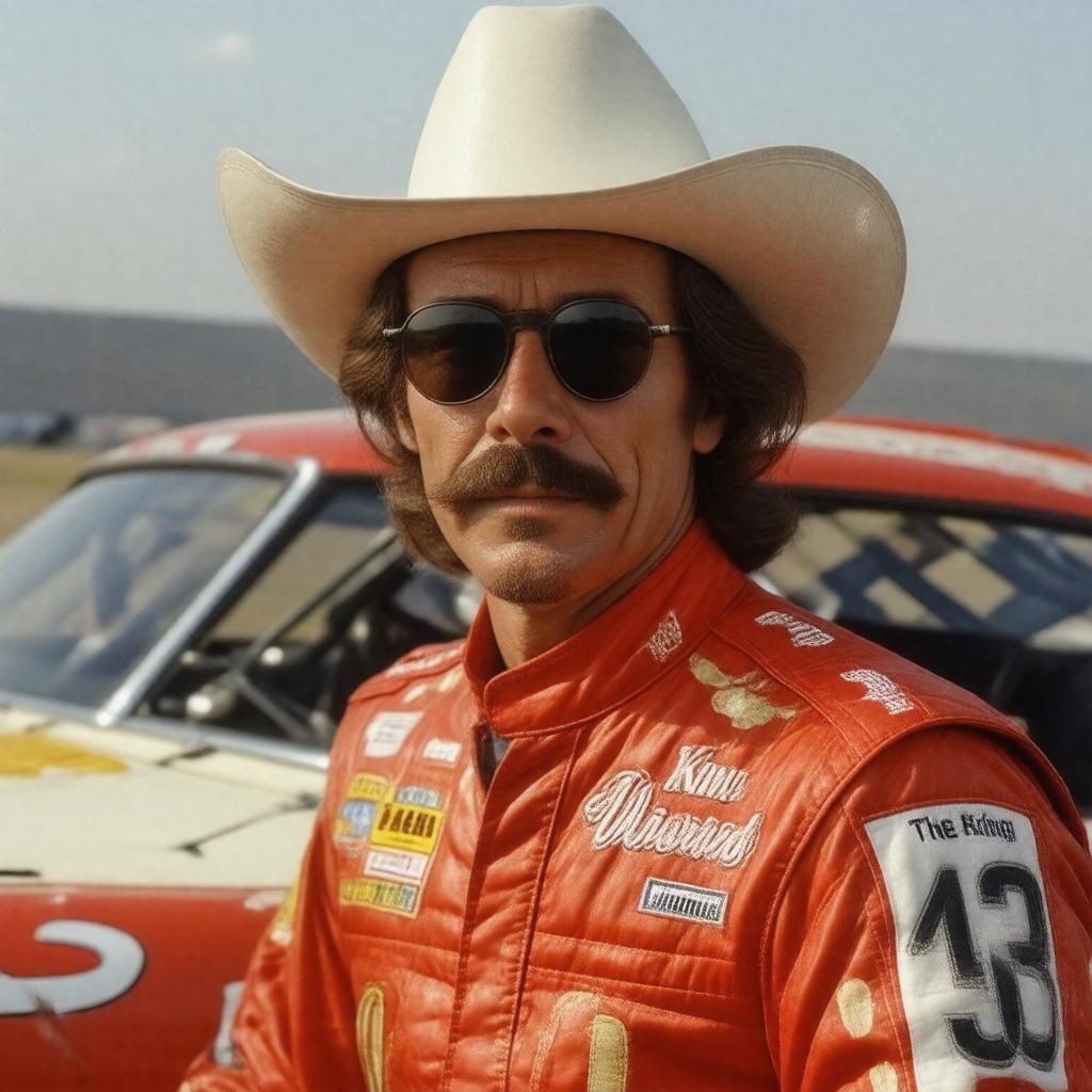 AI-created image of Richard Petty