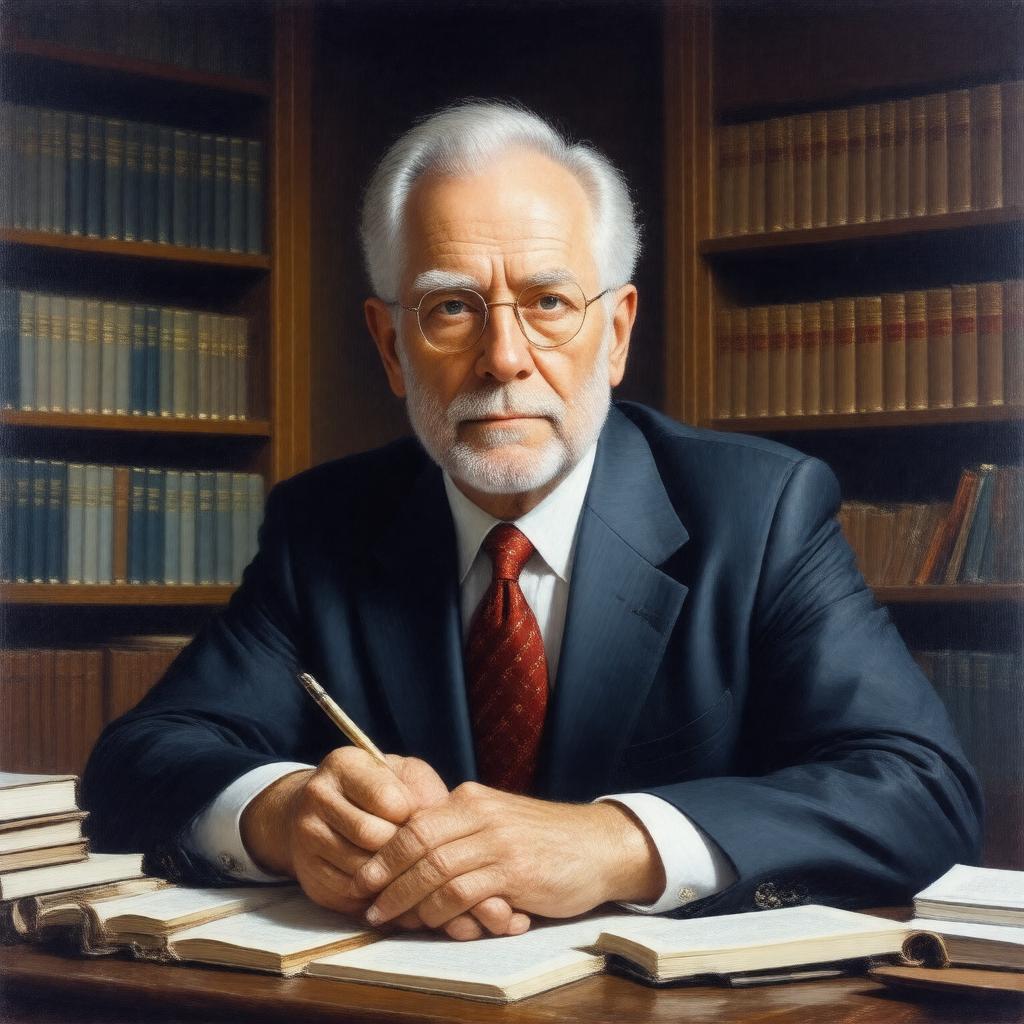 AI-created image of Richard Pfeffer