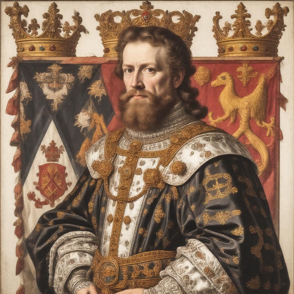 Click to view larger image AI-created image of Richard Plantagenet, 3rd Duke of York