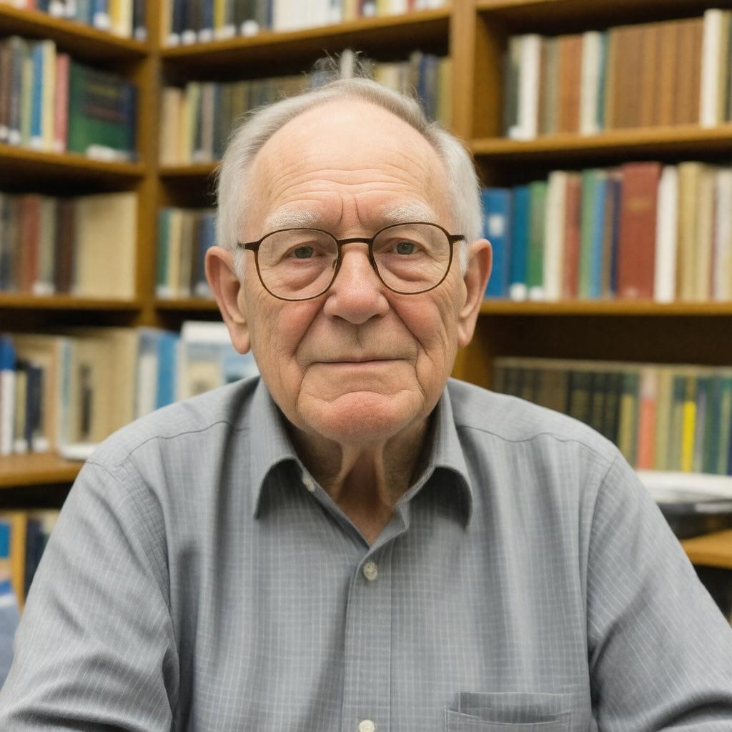 AI-created image of Richard Rhodes