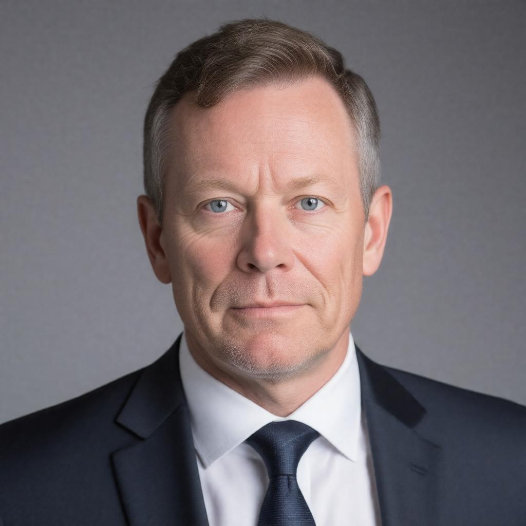 AI-created image of Richard Sambrook