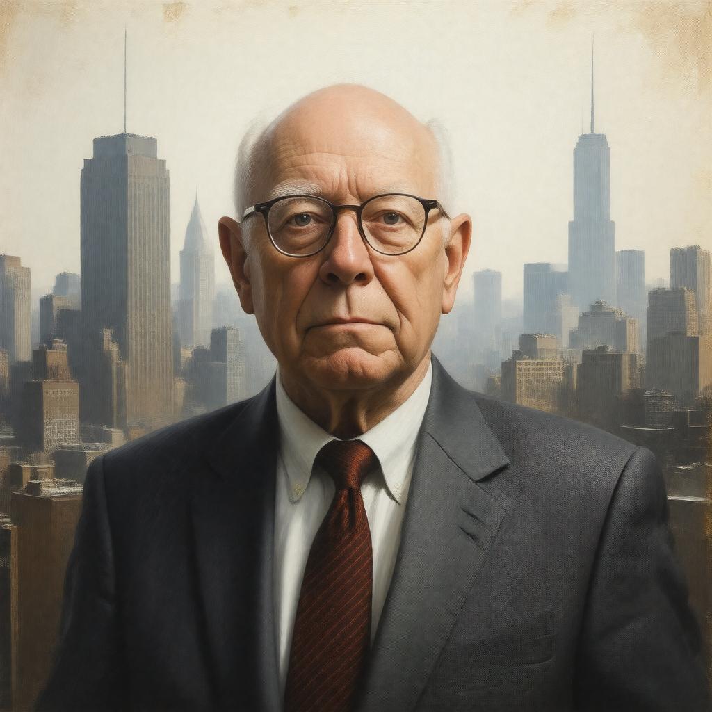 AI-created image of Richard Sennett