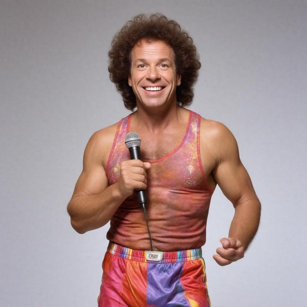 AI-created image of Richard Simmons