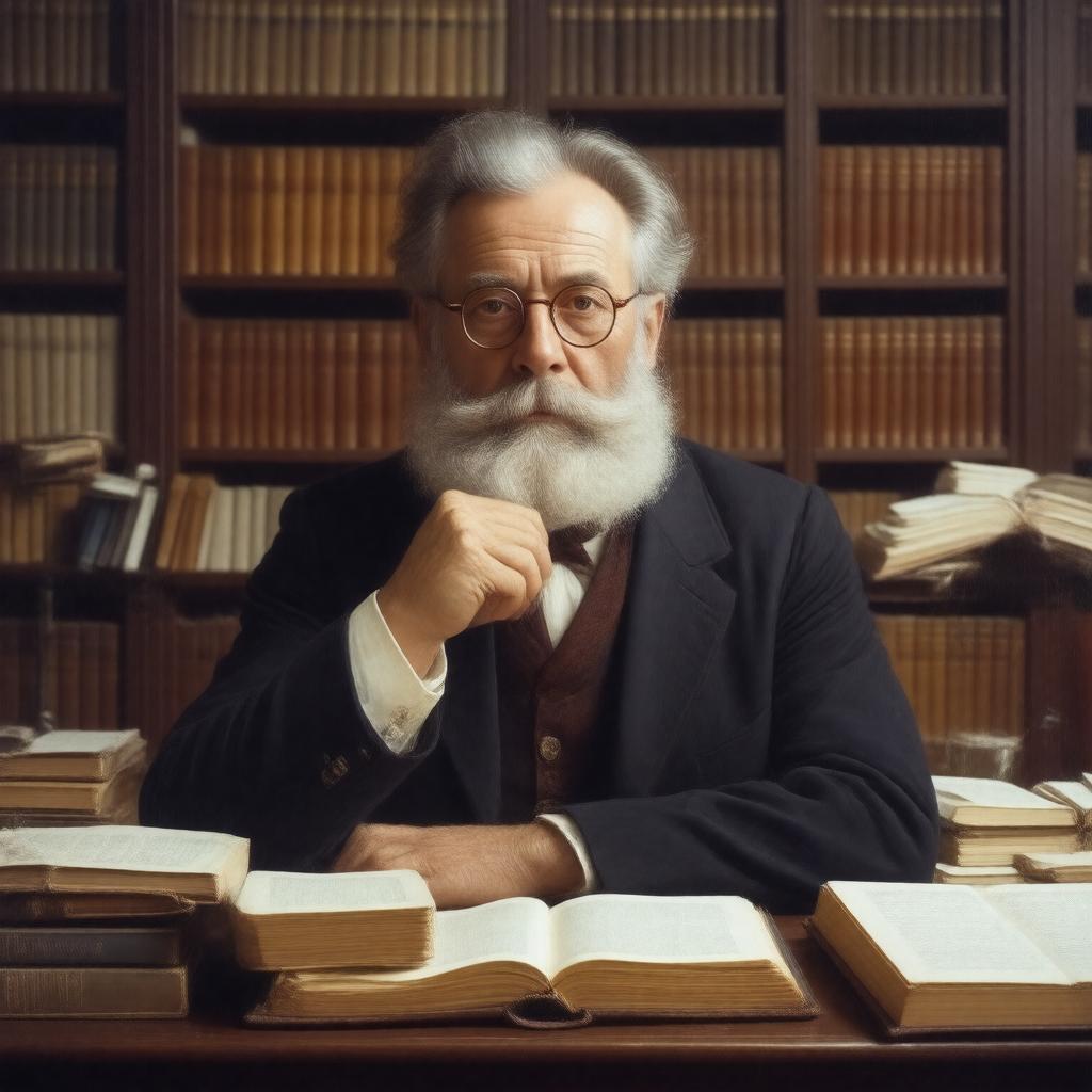 AI-created image of Richard Sorabji