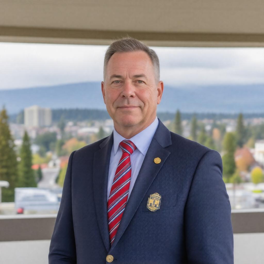 AI-created image of Richard Stewart