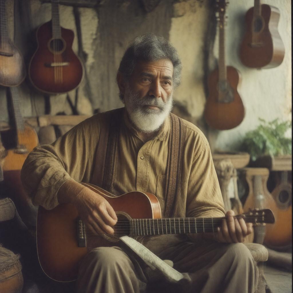 AI-created image of Richard Thompson