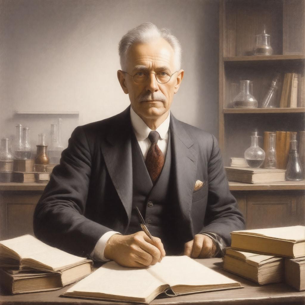 AI-created image of Richard Tolman