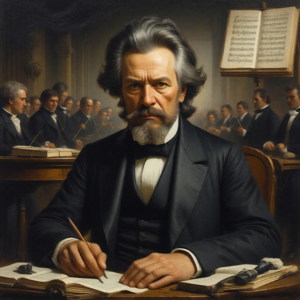 AI-created image of Richard Wagner