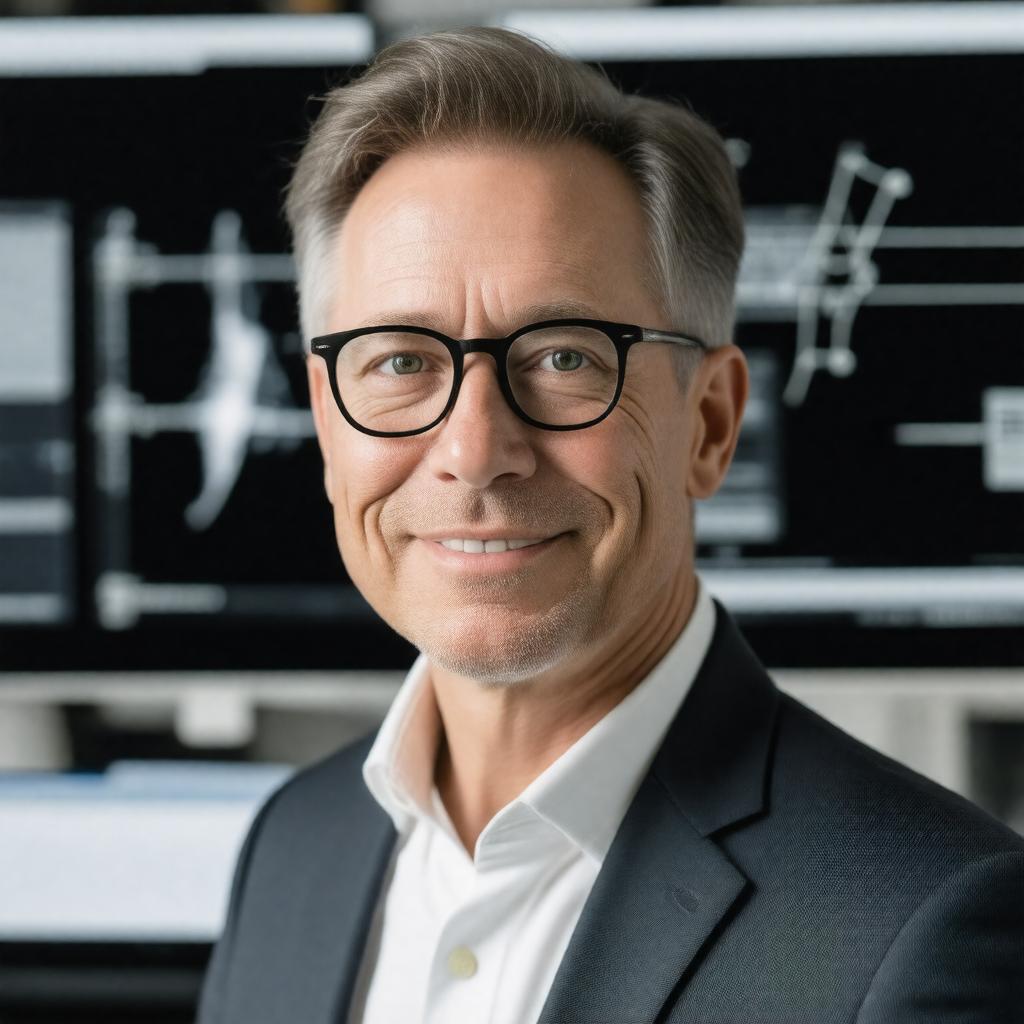 AI-created image of Richard Waldinger