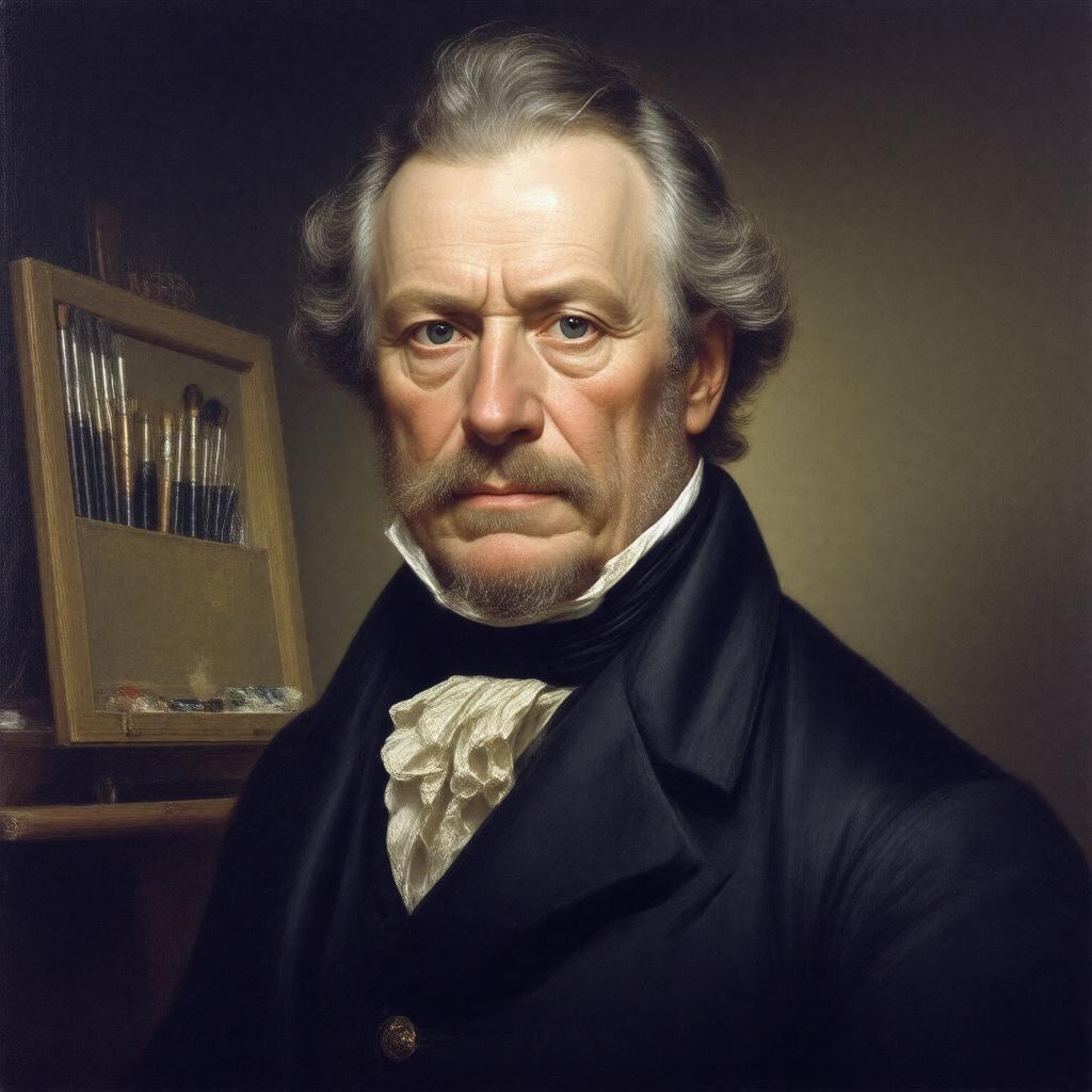 AI-created image of Richard Westall