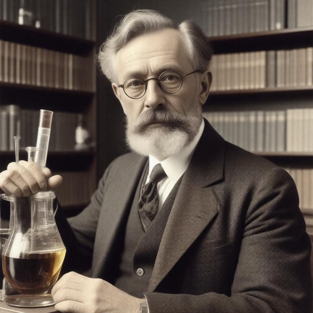 AI-created image of Richard Willstätter