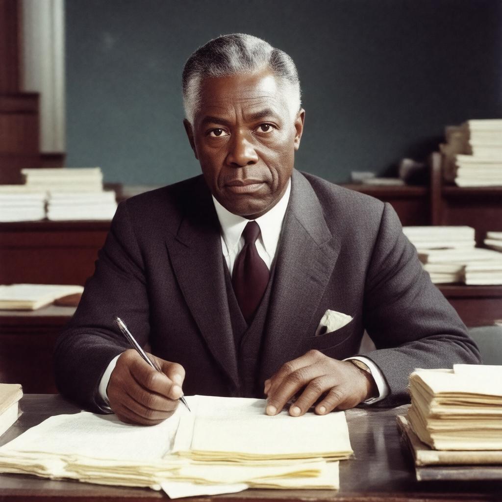 AI-created image of Richard Wright