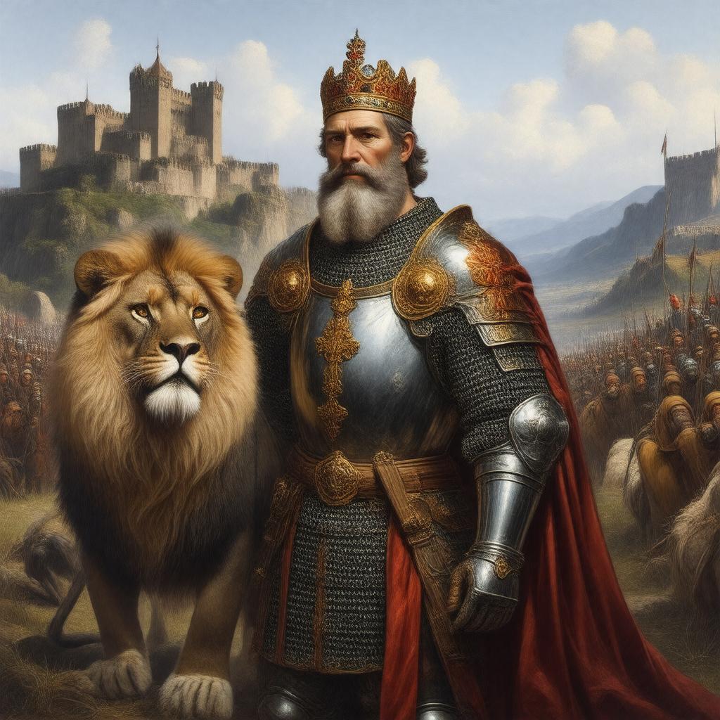 AI-created image of Richard the Lionheart