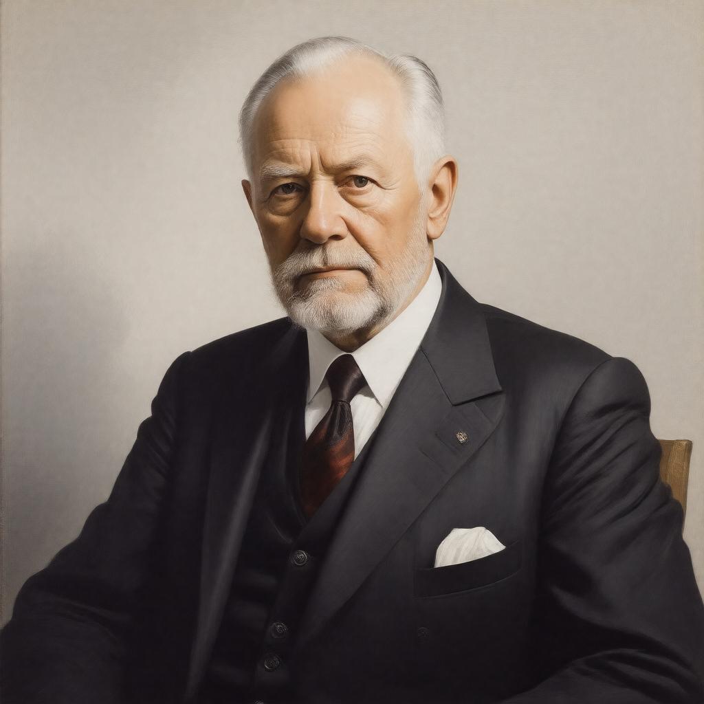 AI-created image of Richard von Weizsäcker